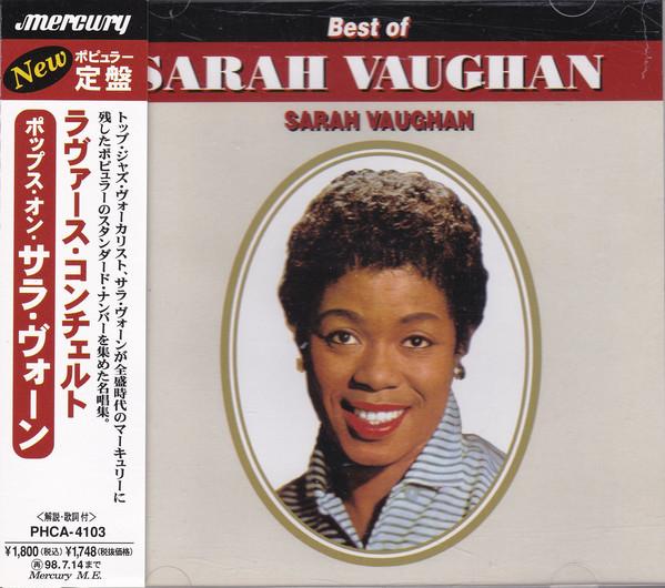 CD САРА ВОН - Лучшее Сары Вон PHCA4103 Mercury 1996 Япония Джаз Б/У